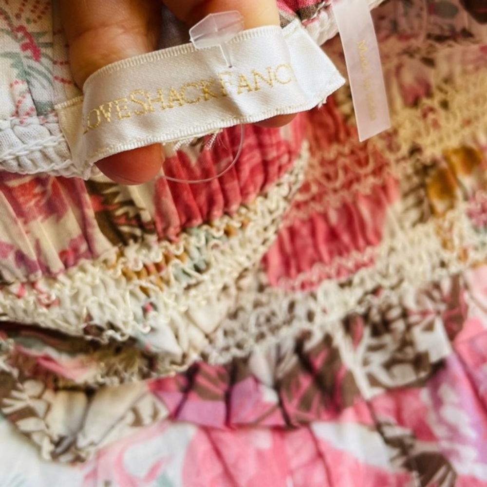 LoveShackFancy // Romita Floral Ruffle Mini Skirt - Picture 2 of 2